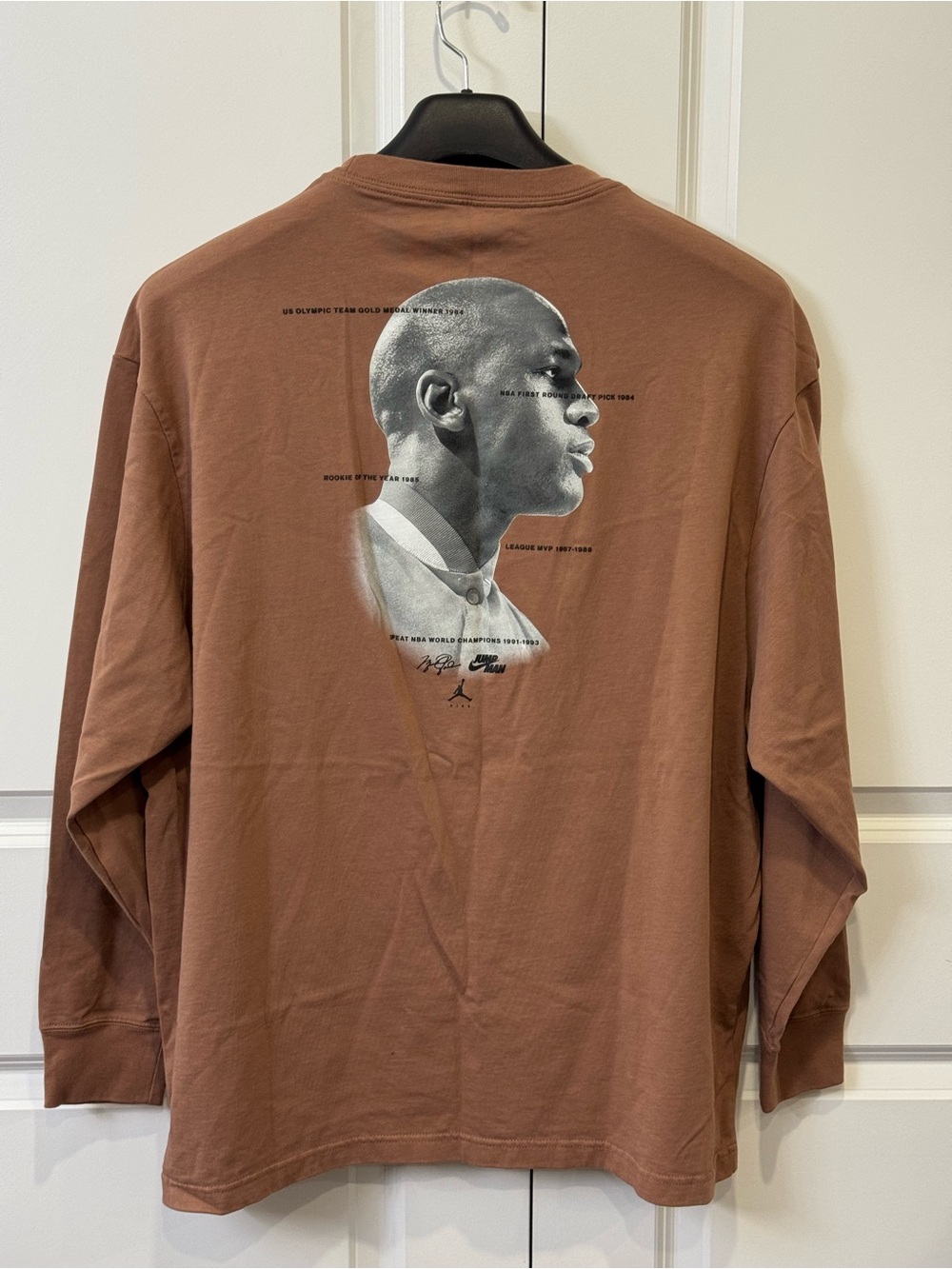 Jumpmen Men’s Long Sleeve Brown Nike Jordan size XXL